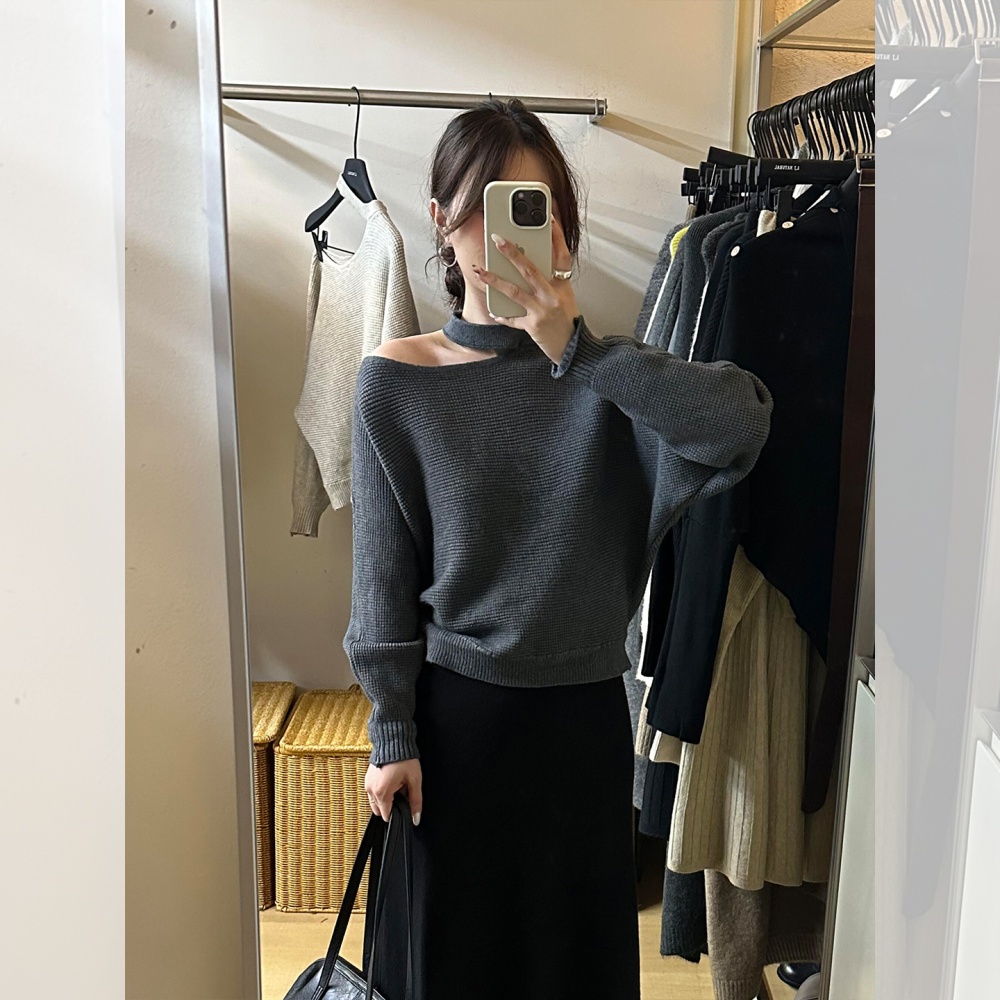 Inside the ride bottoming shirt sweater for women