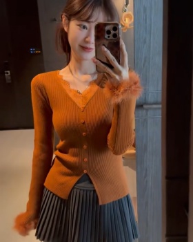 Pullover temperament sweater elmo bottoming shirt for women