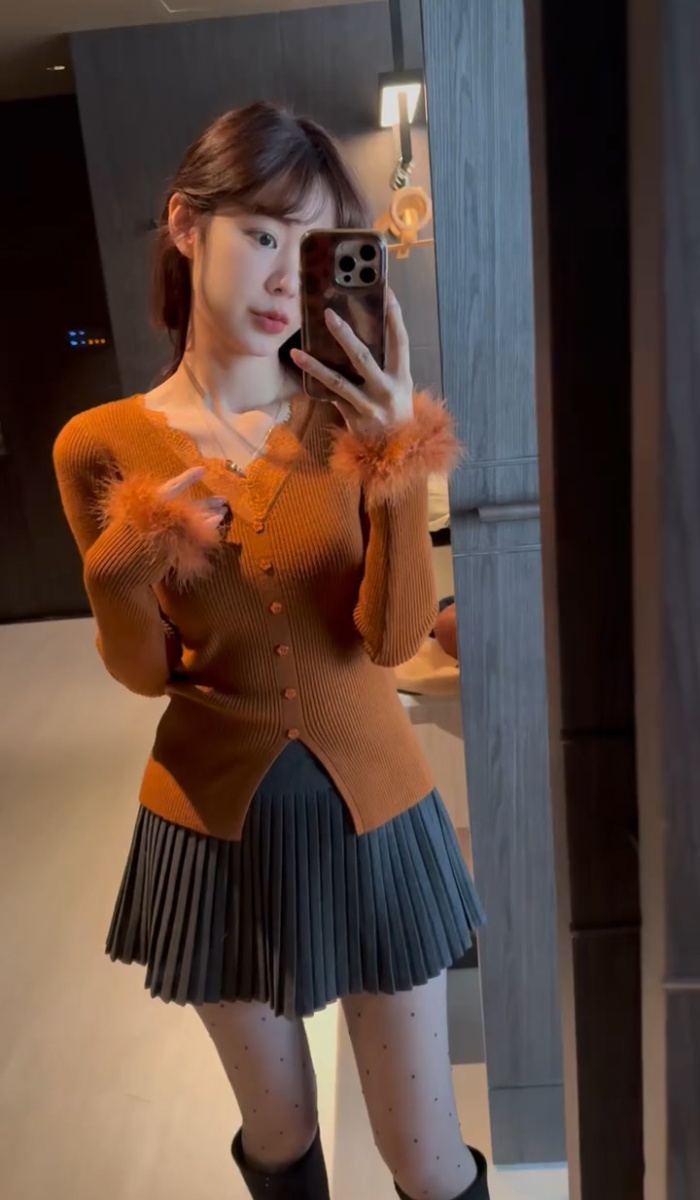 Pullover temperament sweater elmo bottoming shirt for women