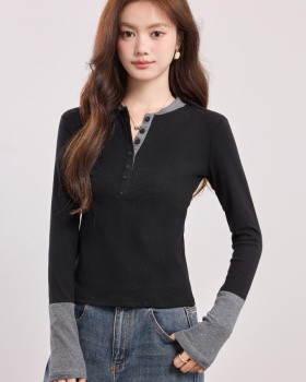 Inside the ride bottoming shirt sweater for women