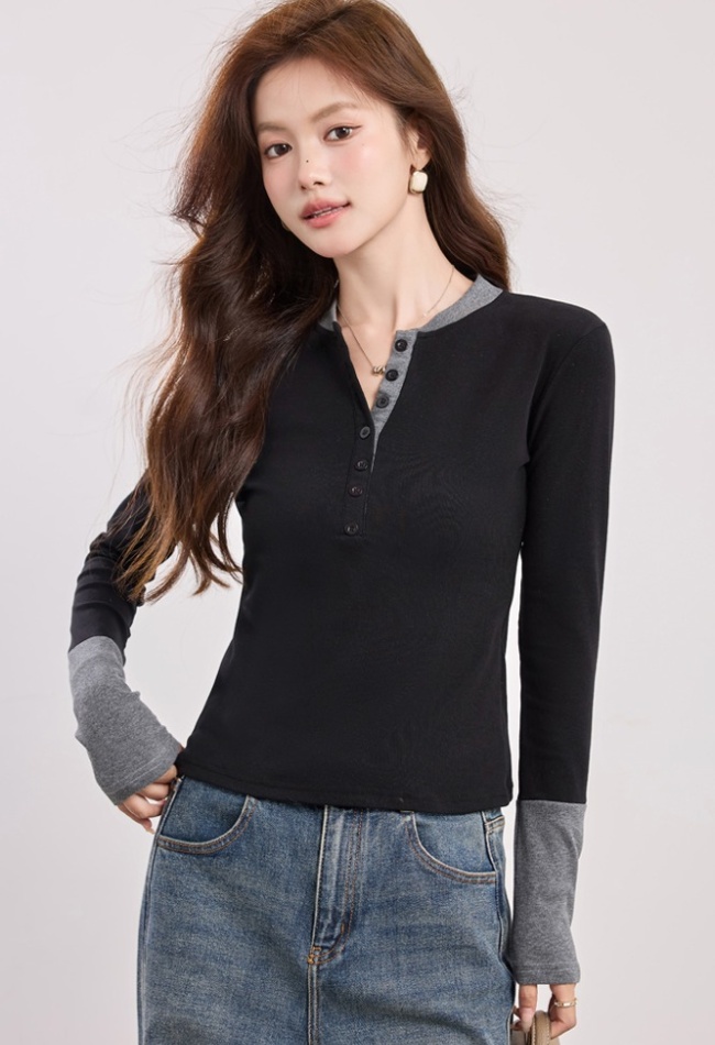 Inside the ride bottoming shirt sweater for women
