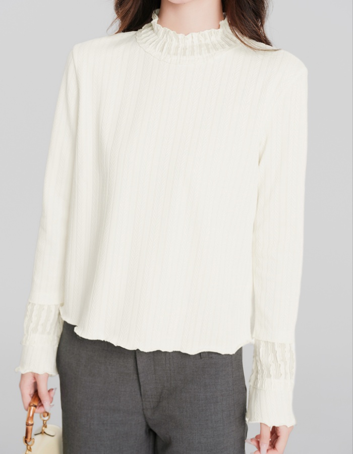 Long sleeve T-shirt bottoming shirt for women