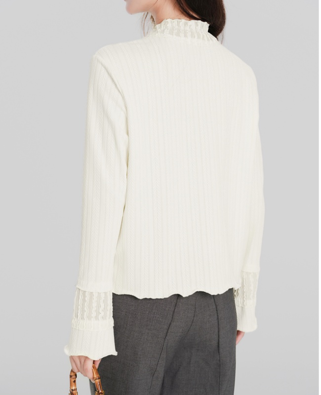 Long sleeve T-shirt bottoming shirt for women