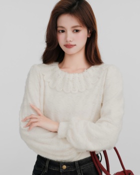 Round neck inside the ride bottoming shirt thick tops