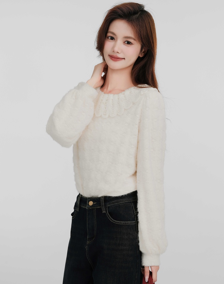 Round neck inside the ride bottoming shirt thick tops