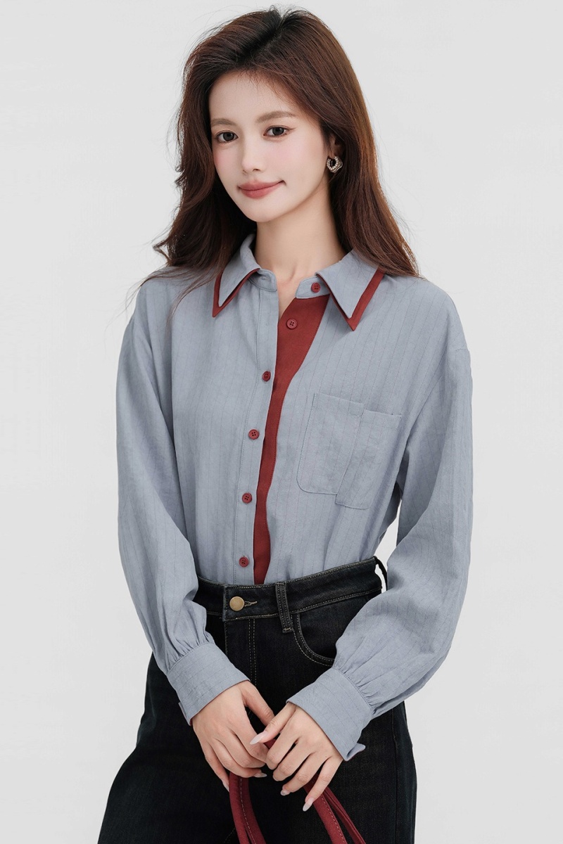 Long sleeve thick tops plus velvet shirt for women