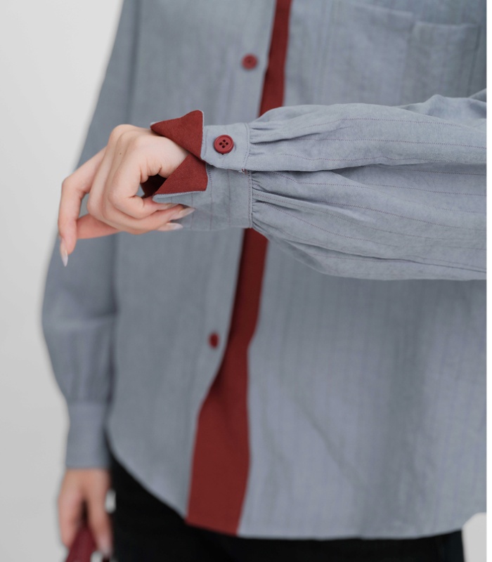 Long sleeve thick tops plus velvet shirt for women