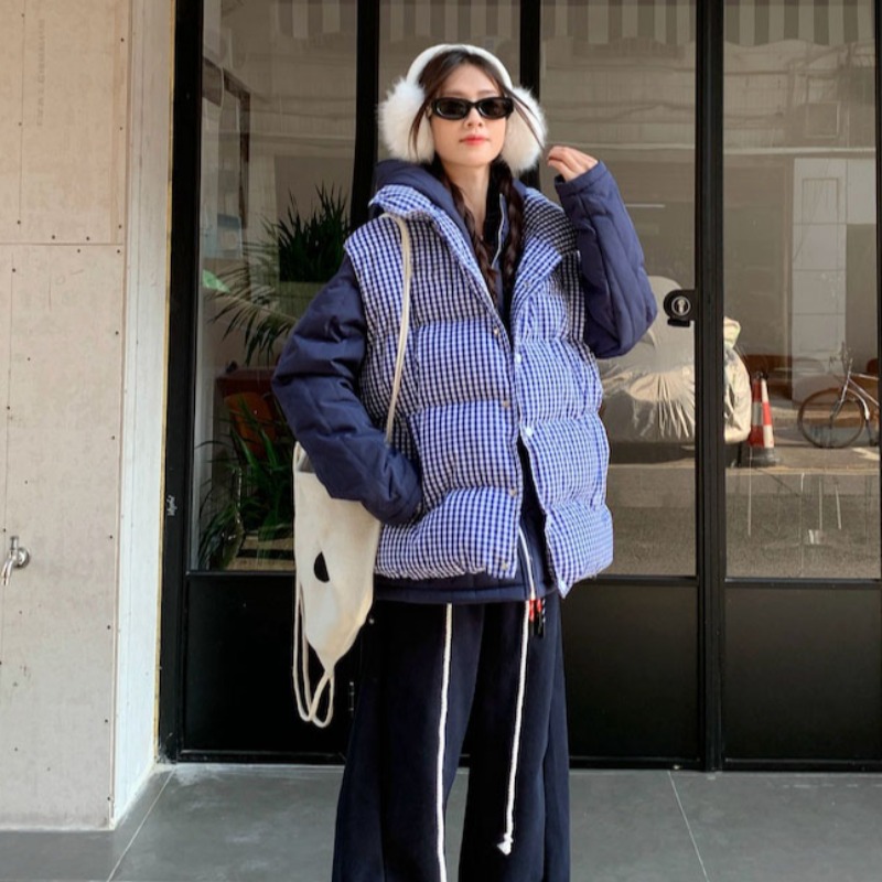 Winter cotton coat thick waistcoat for women