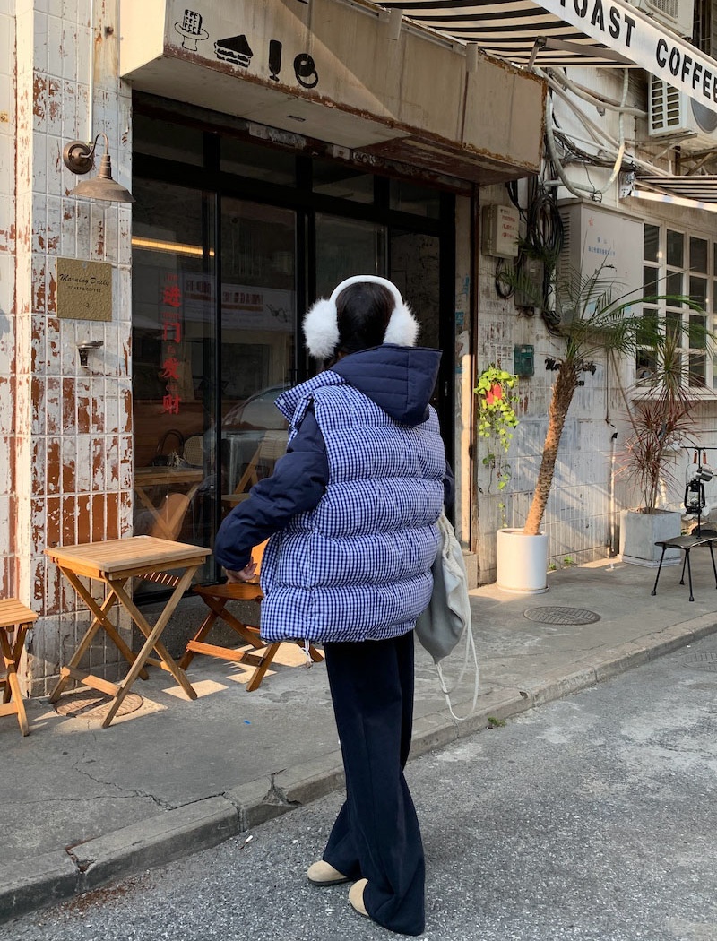 Winter cotton coat thick waistcoat for women