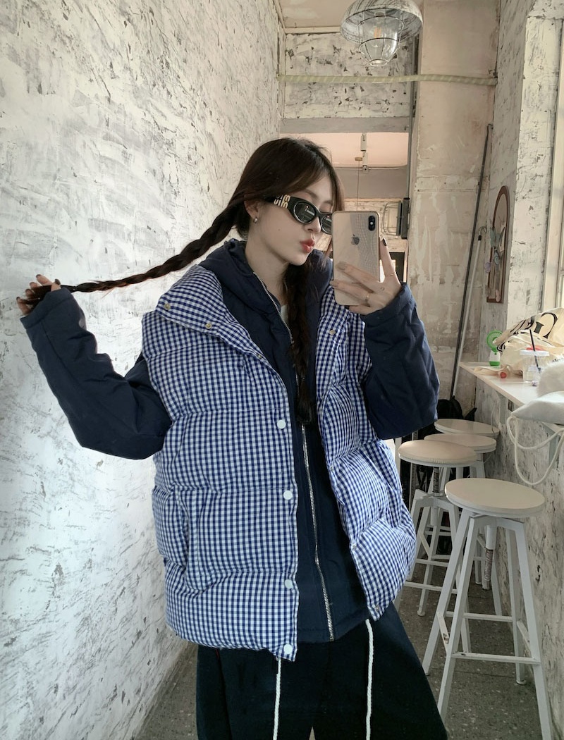 Winter cotton coat thick waistcoat for women