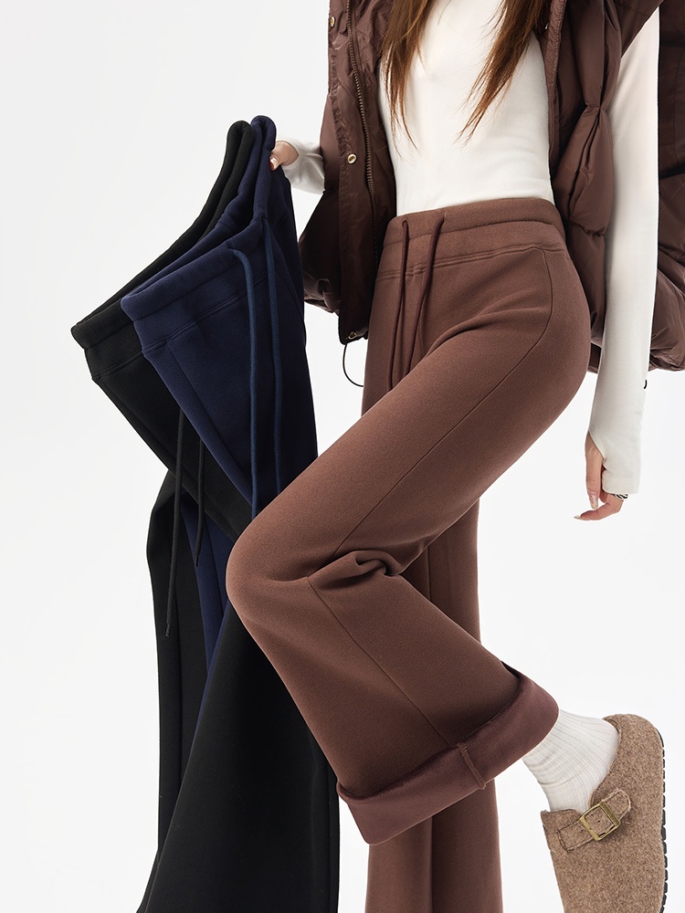 Mopping Casual long pants lazy thick sweatpants for women
