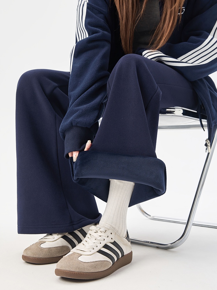 Mopping Casual long pants lazy thick sweatpants for women