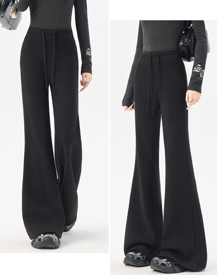 Mopping Casual long pants lazy thick sweatpants for women