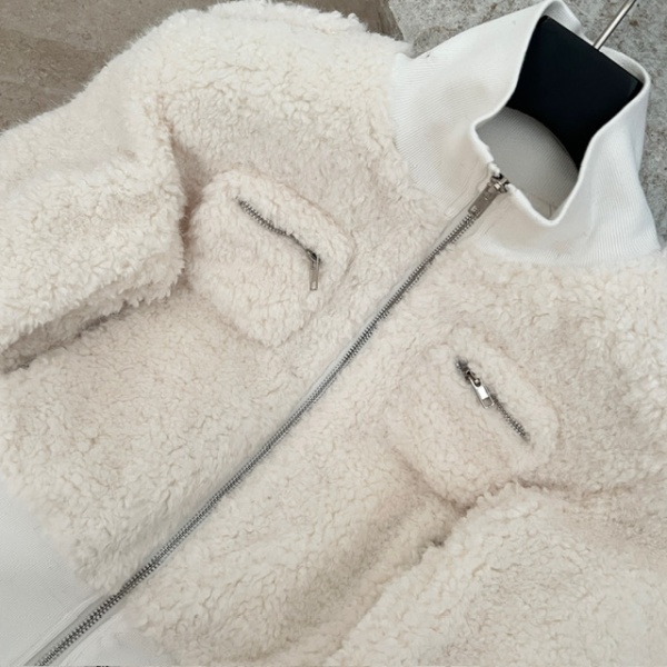 Imitation lamb's wool winter jacket