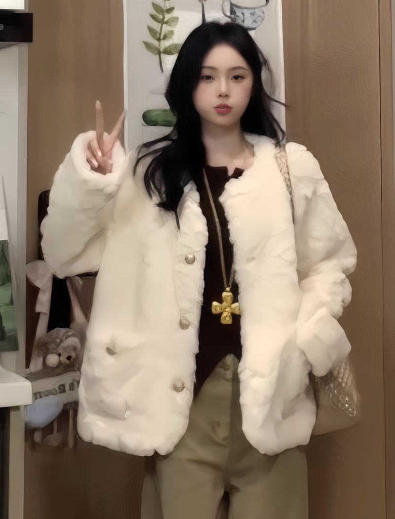 Winter temperament coat elmo fashion tops for women