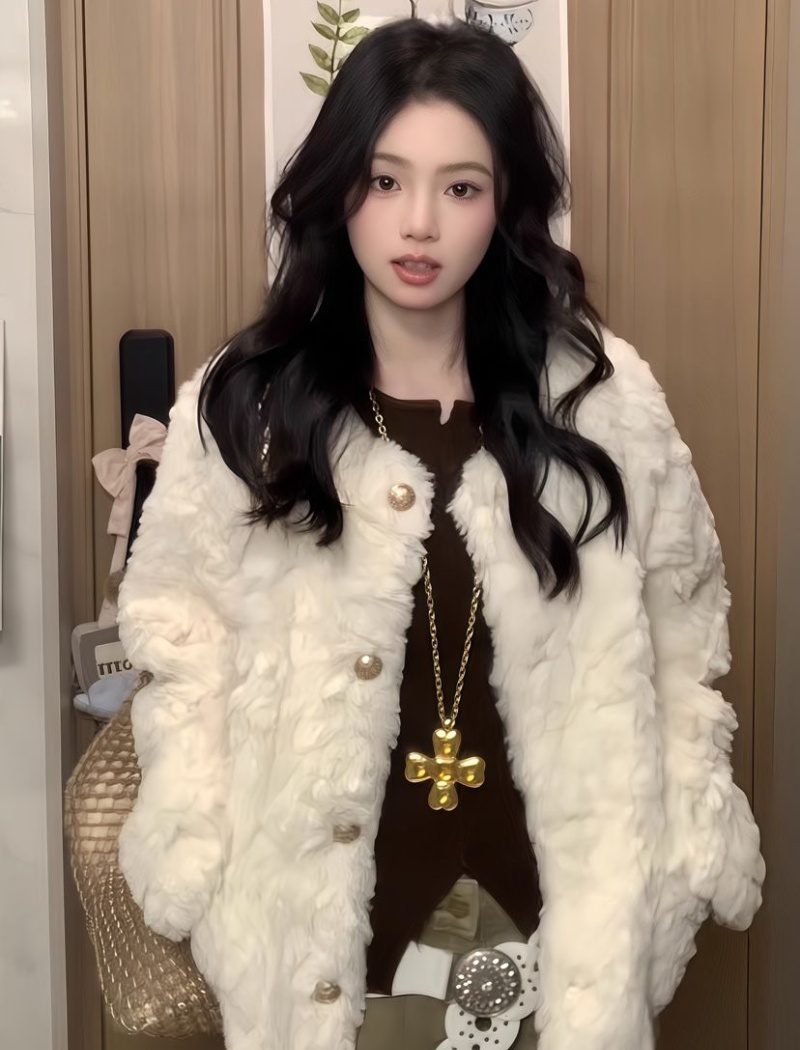 Winter temperament coat elmo fashion tops for women