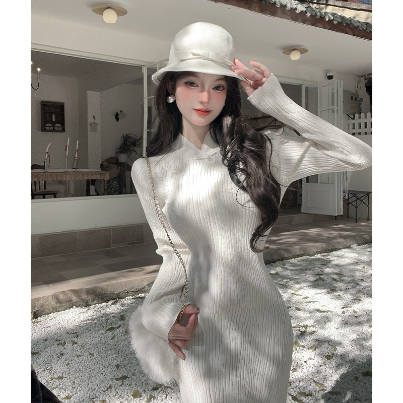 Bottoming dress inside the ride cheongsam for women