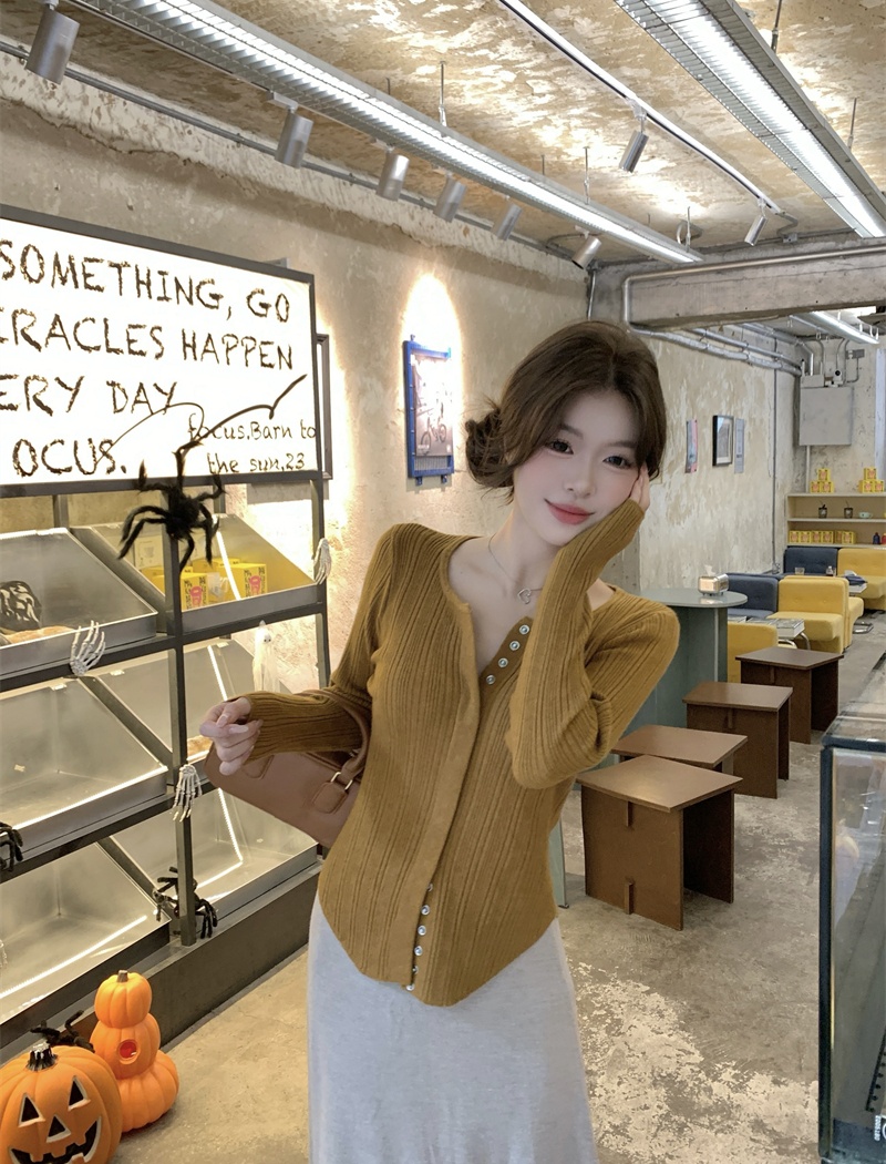 Slim long sleeve tops fashion T-shirt for women