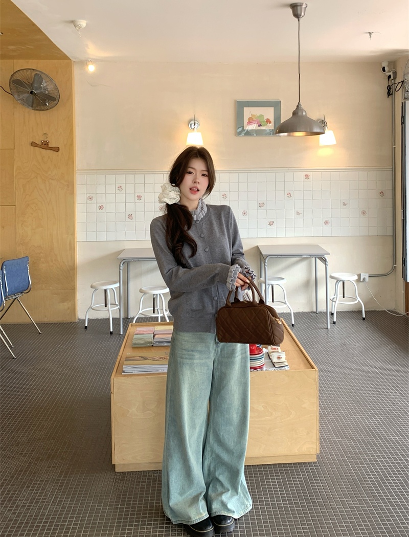 France style coat tender cardigan for women