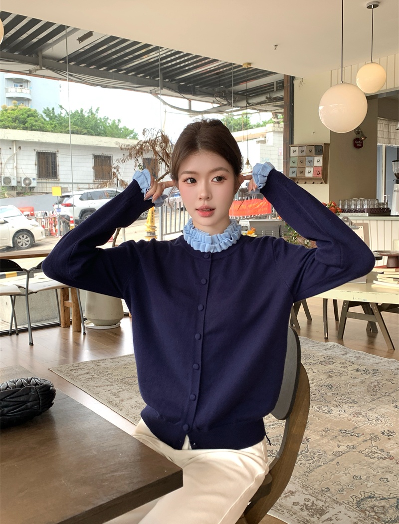 France style coat tender cardigan for women