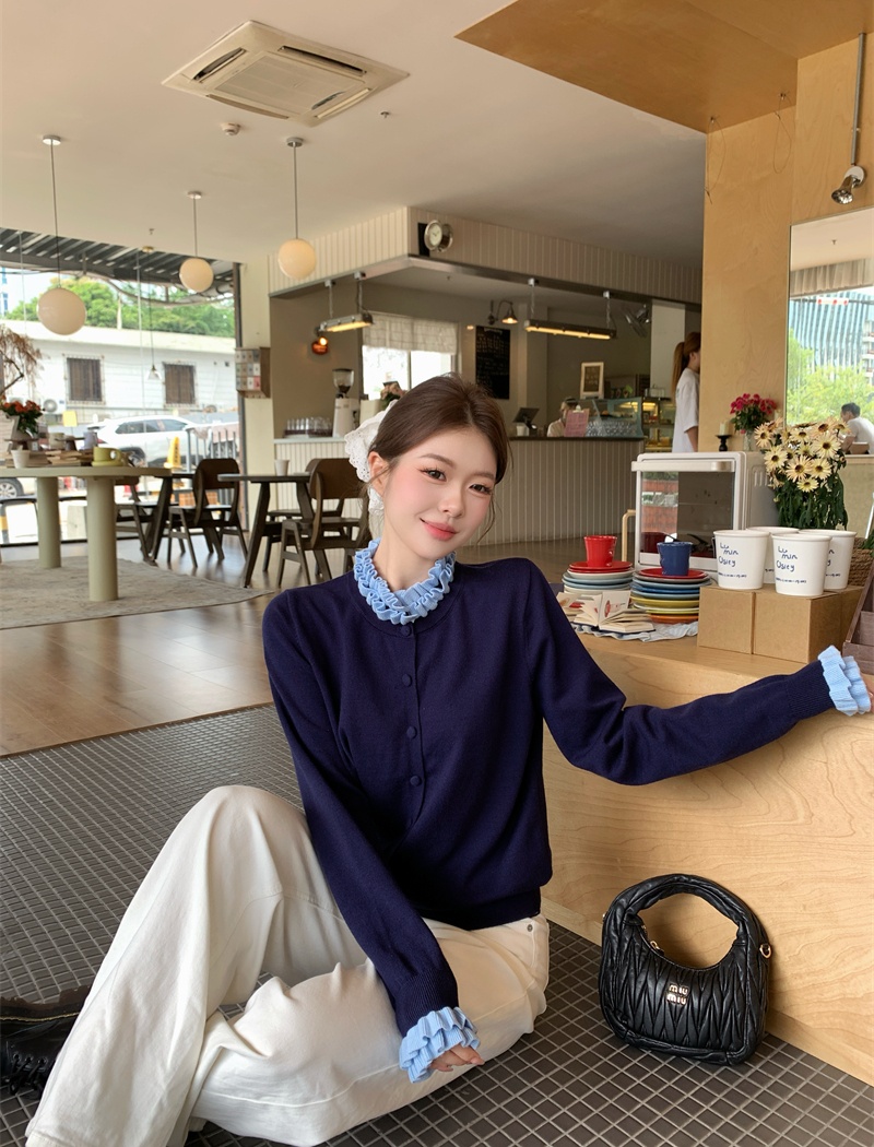 France style coat tender cardigan for women