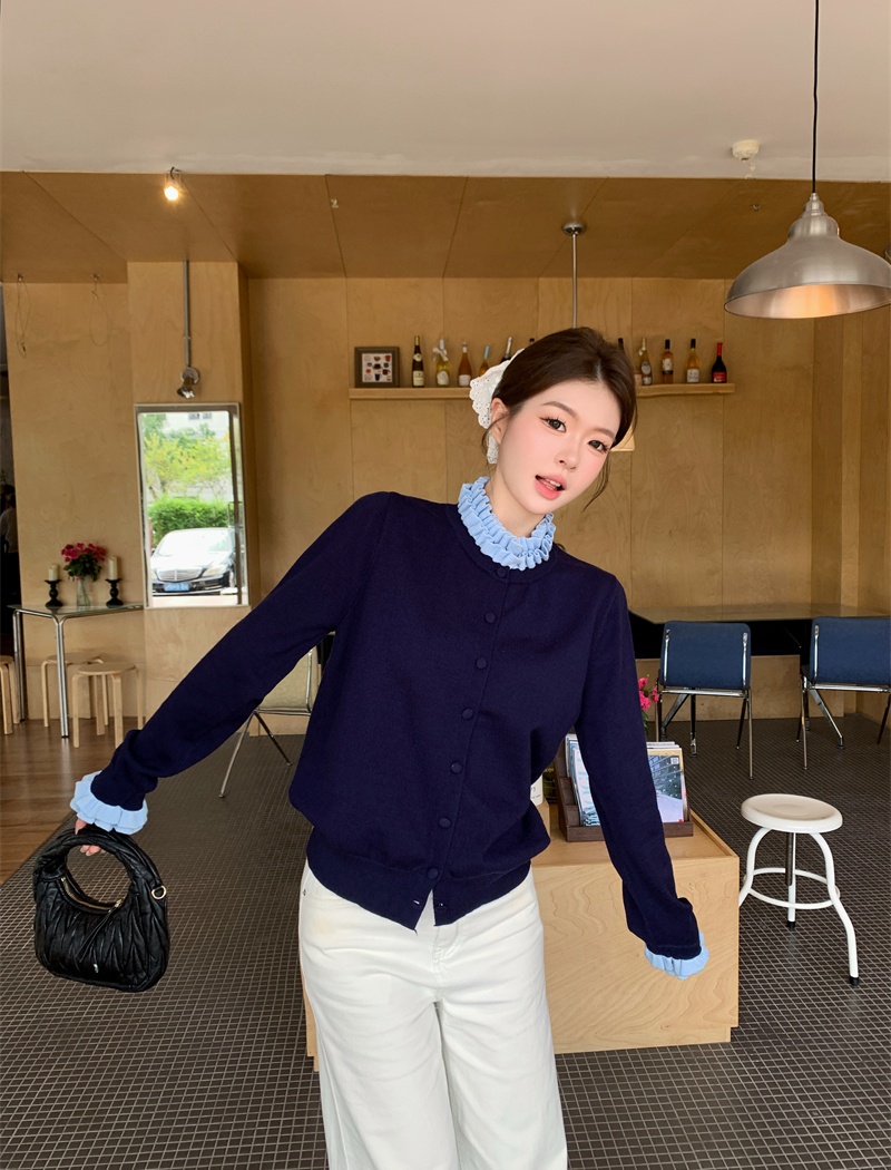 France style coat tender cardigan for women