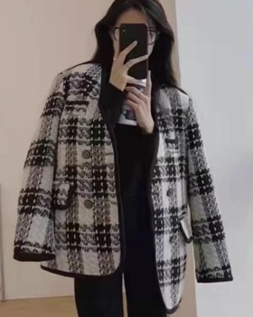 Romantic winter tops France style doll shirt for women