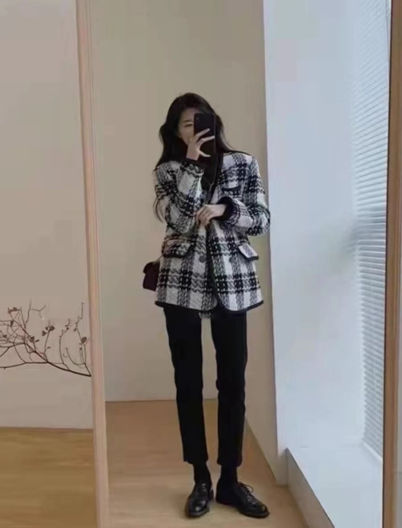 Romantic winter tops France style doll shirt for women