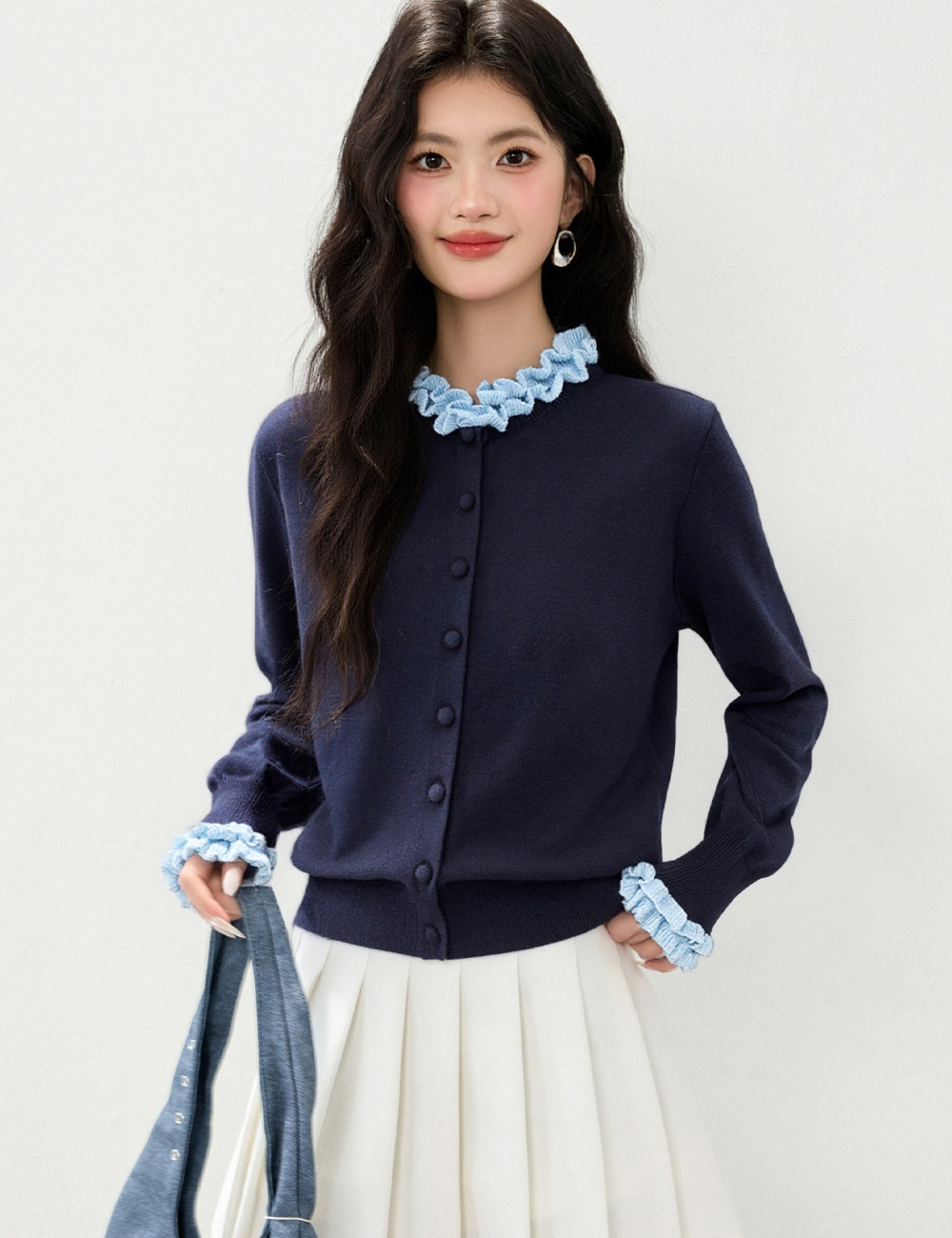 France style autumn and winter sweater loose cardigan