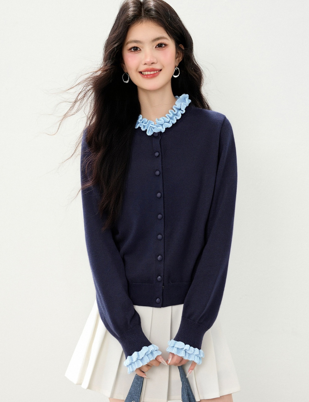 France style autumn and winter sweater loose cardigan