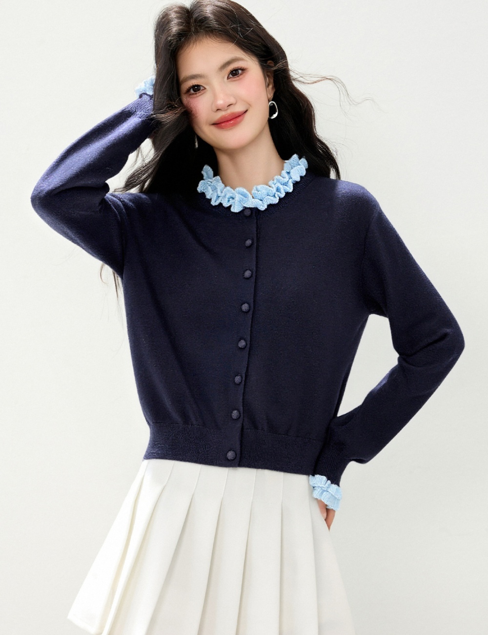 France style autumn and winter sweater loose cardigan