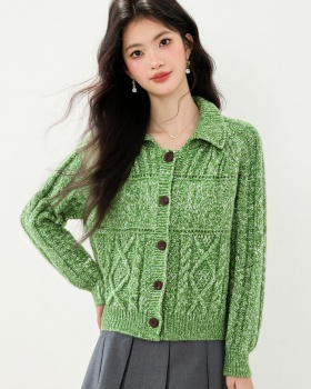 Korean style cardigan loose sweater for women