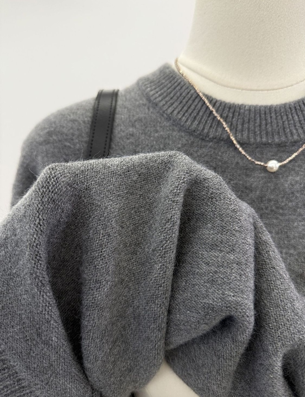 Bottoming jacquard sweater cartoon tops