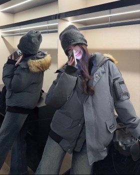 Retro American style cotton coat loose work clothing