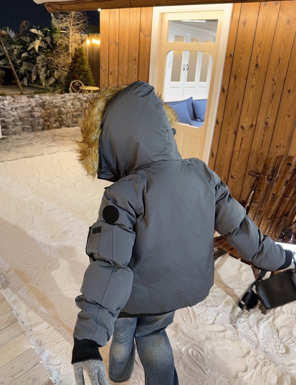 Retro American style cotton coat loose work clothing