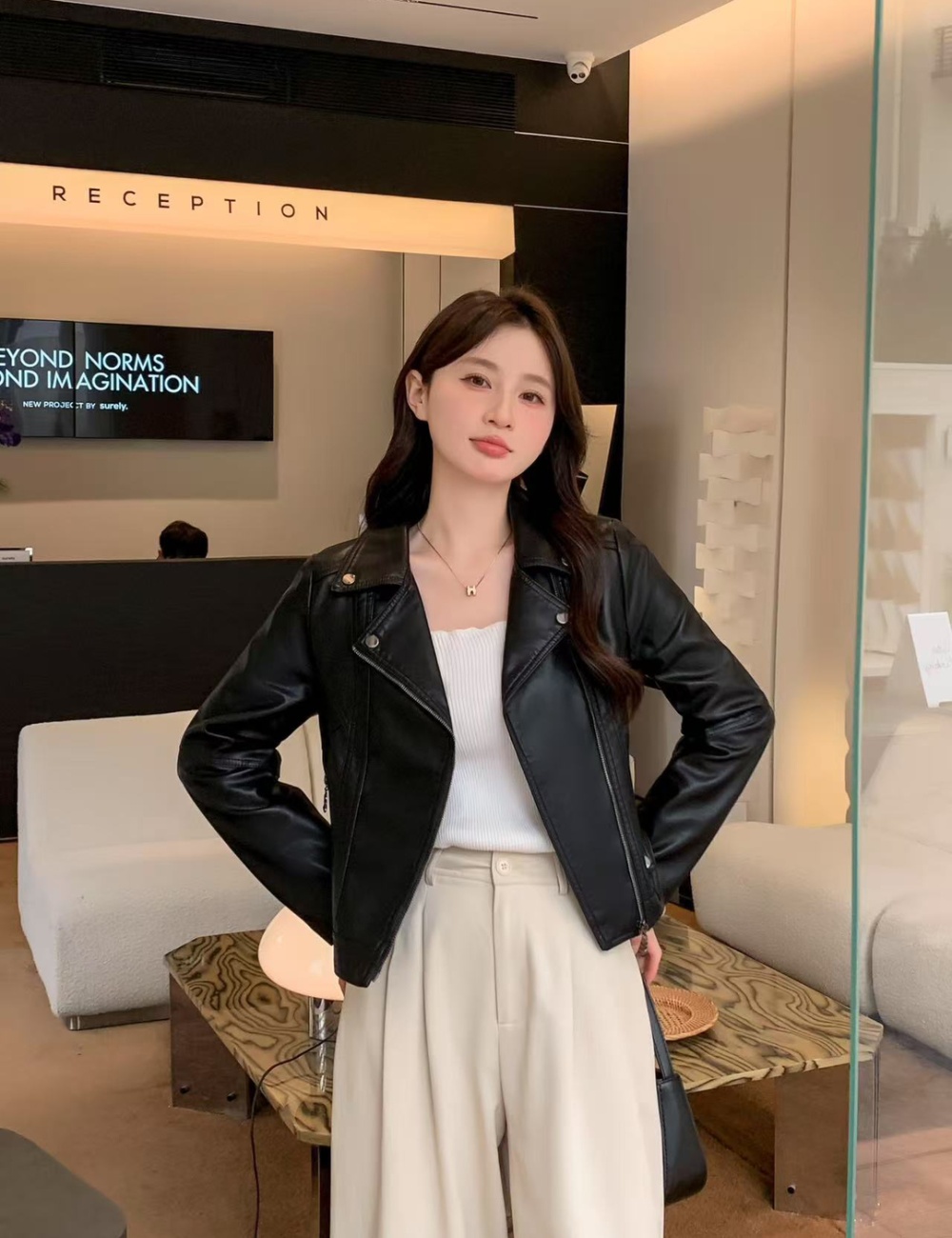 Locomotive retro coat temperament American style wallet