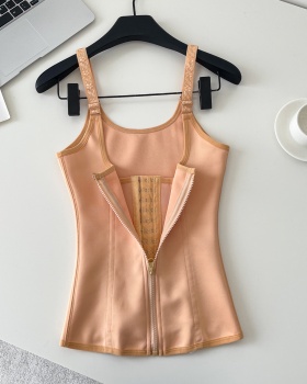 Sling breasted slim vest autumn European style corset for women