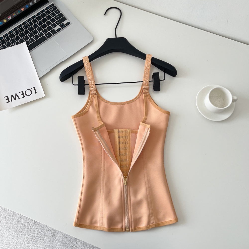 Sling breasted slim vest autumn European style corset for women