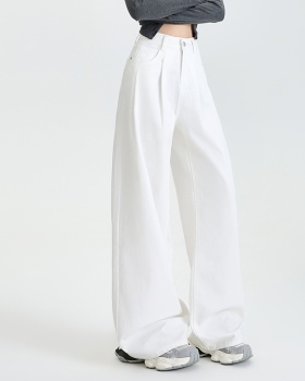 Mopping long pants straight pants for women