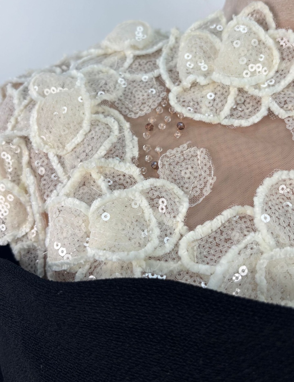 Flowers long dress pinched waist evening dress