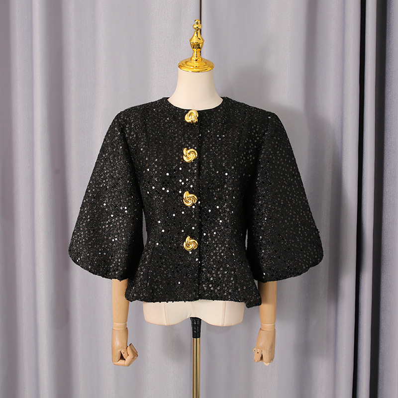 Long sleeve fashion loose ladies all-match autumn tops