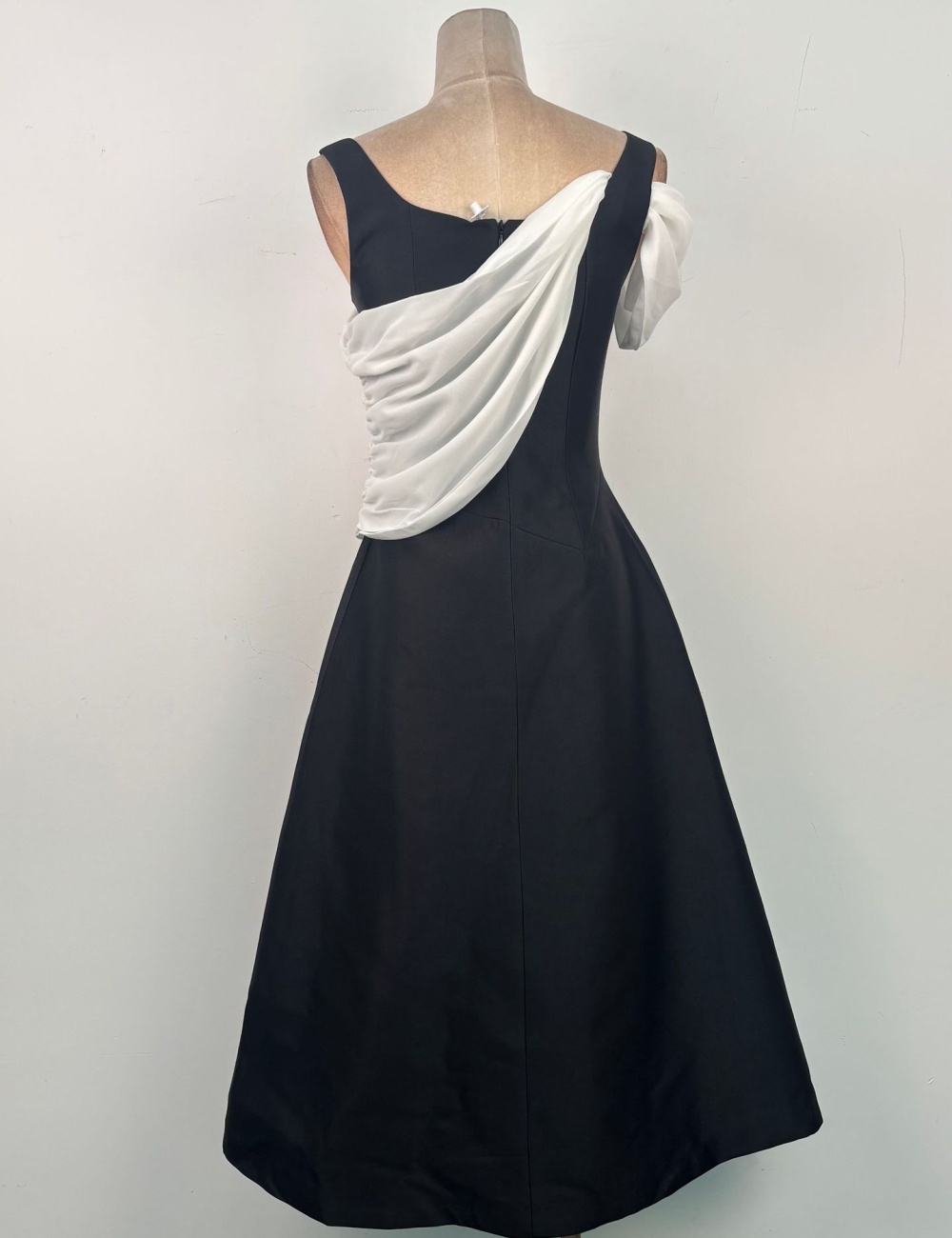 Sling niche long dress temperament asymmetry dress