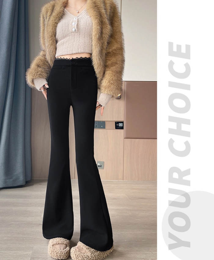 Micro speaker autumn and winter elasticity pants