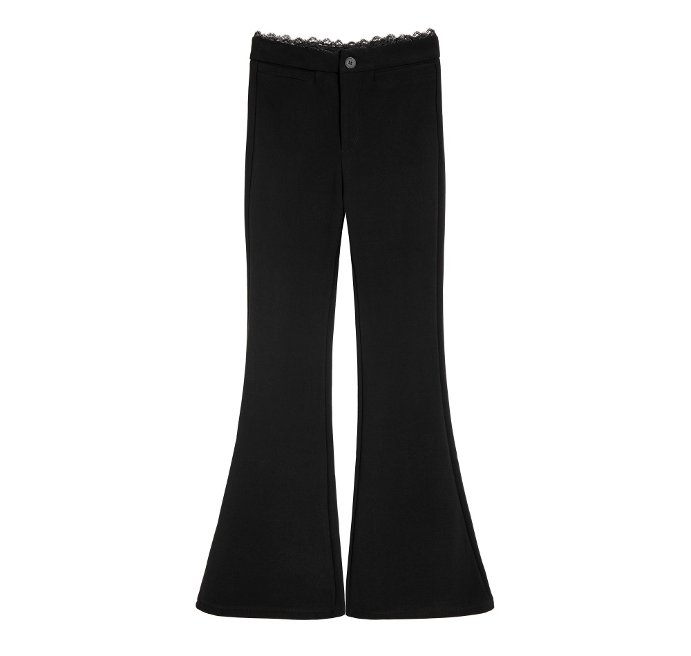Micro speaker autumn and winter elasticity pants