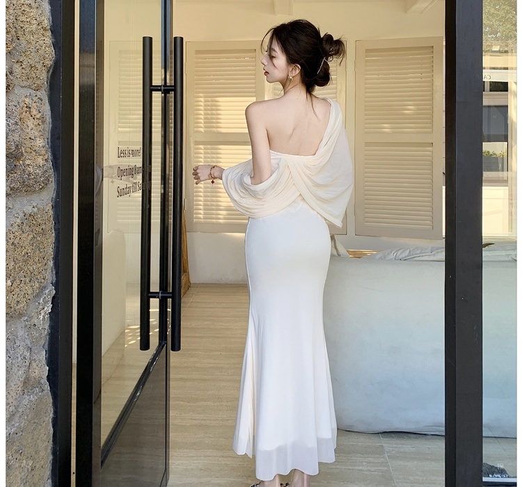 Strapless long dress mermaid formal dress for women