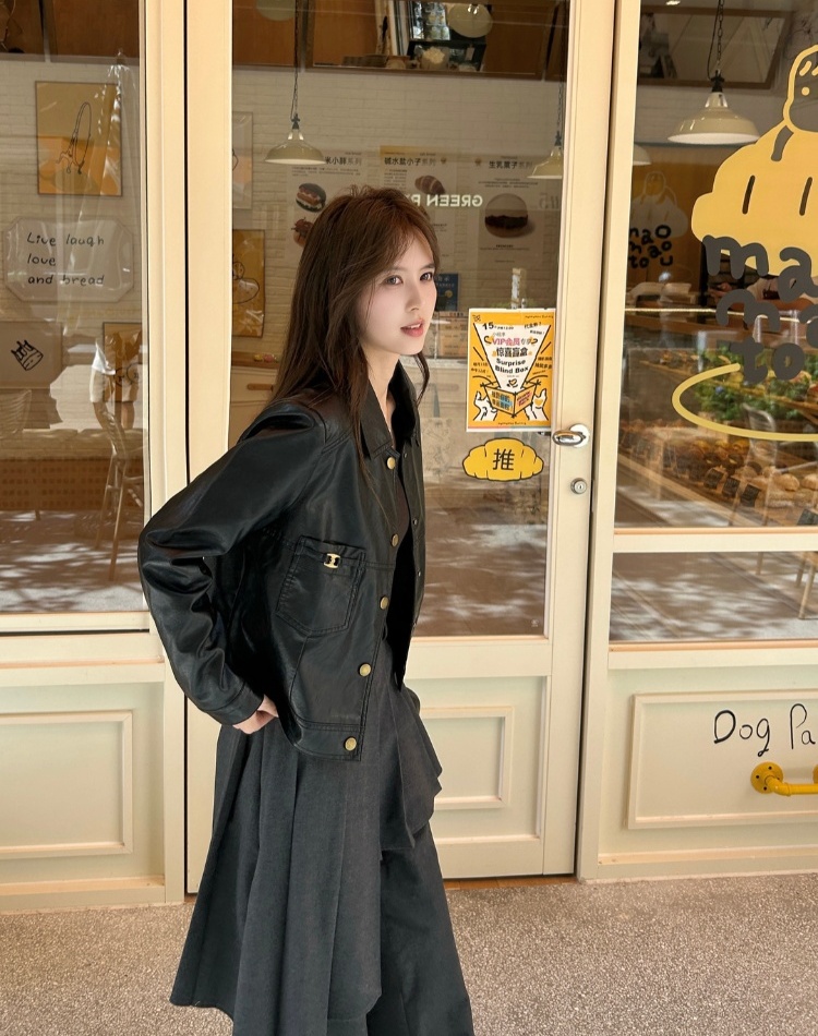 American style locomotive short retro PU wallet