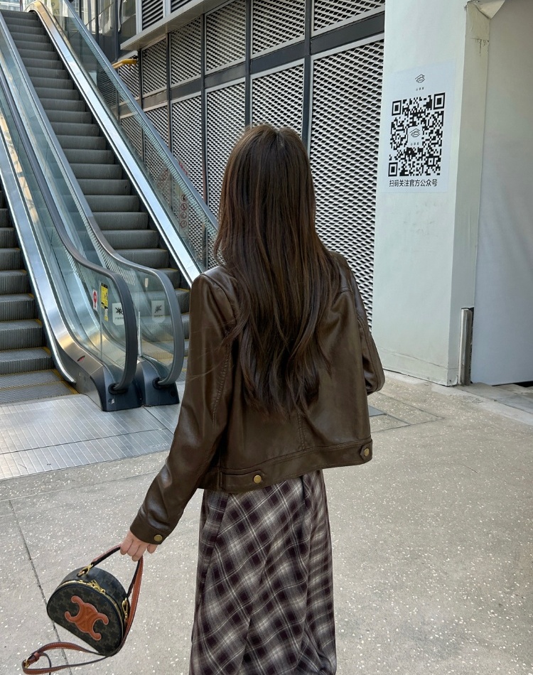 American style locomotive short retro PU wallet