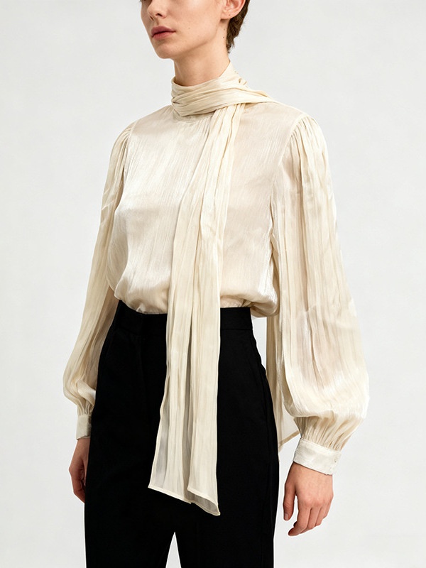 Streamer temperament fashion shirt for women