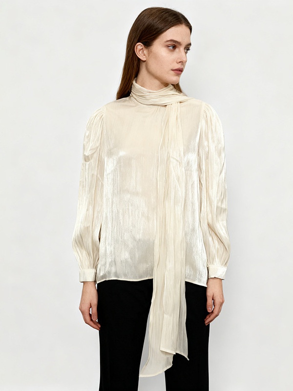 Streamer temperament fashion shirt for women