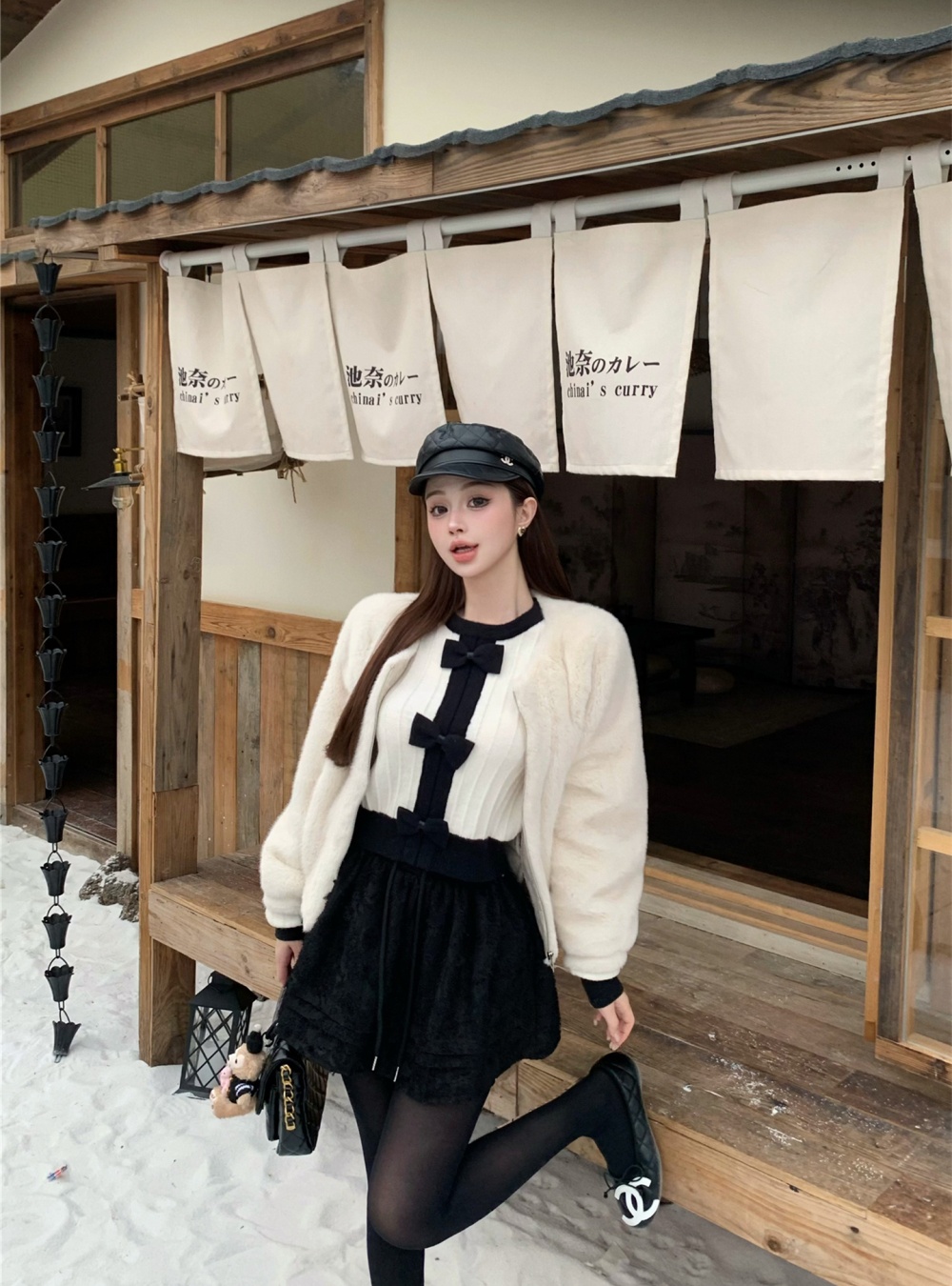 Autumn and winter thermal fur coat temperament coat